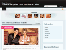 Tablet Screenshot of blog-sex.net